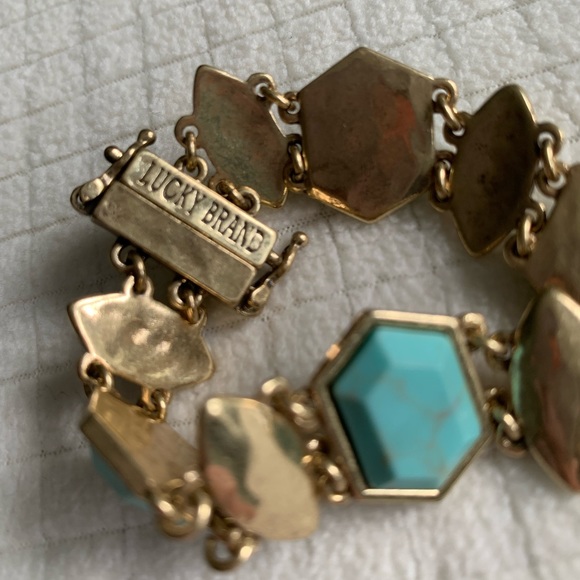 Lucky Brand turquoise bracelet - Picture 8 of 8